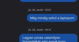 üzenetváltás
