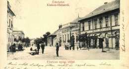 Kiskunhalas Fő utca nyugati oldal